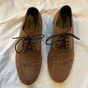 HELM The Evans Sienna Suede Derby Shoes, Men's 10.5 D